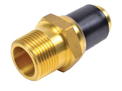product visual PE/Brass Trans Adaptor 50x1" M/T